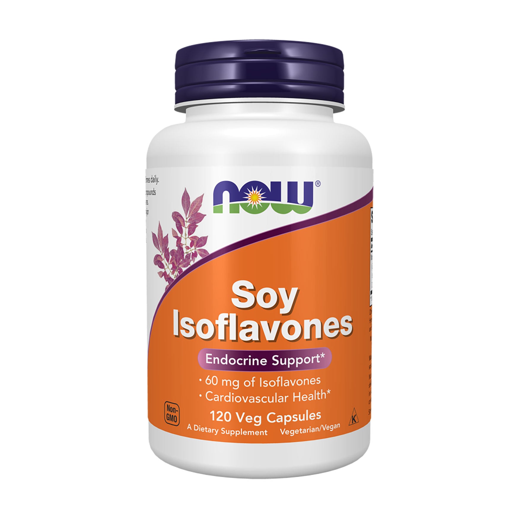 Соєві ізофлавони NOW foods Soy Isoflavones, 120 вегетаріанських капсул
